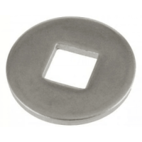 Шайба мебельная увеличенная с квадратным отверстием 11 DIN 440 нержавеющая сталь А2 V